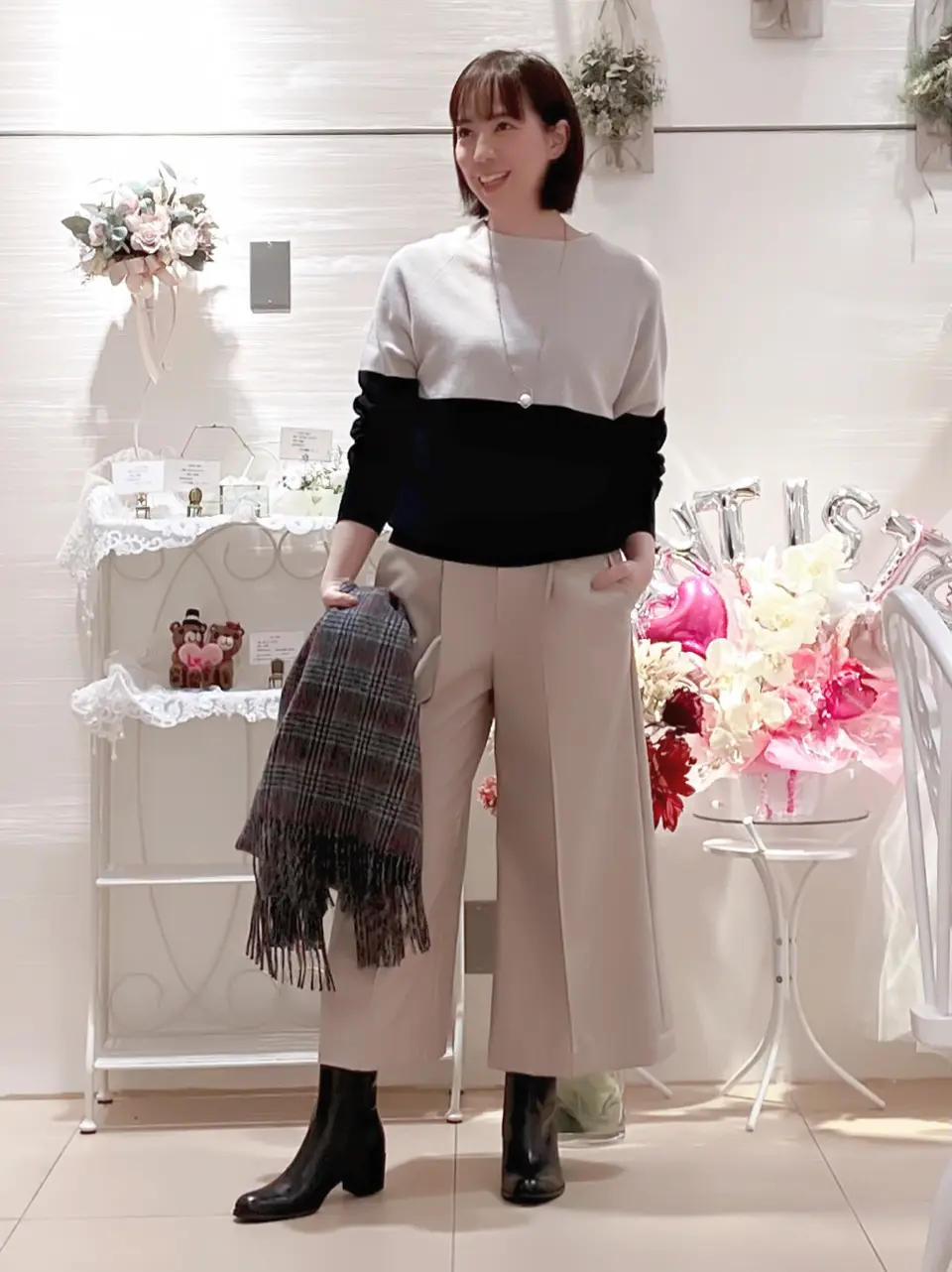 自由区 丸尾 コーディネート画像