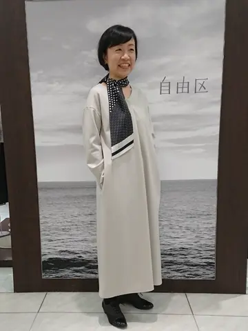 自由区 スタッフ コーディネート画像