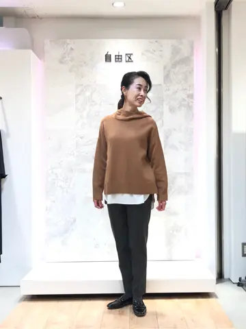 自由区 中尾 コーディネート画像