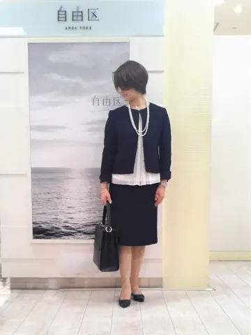 自由区 中鉢 コーディネート画像