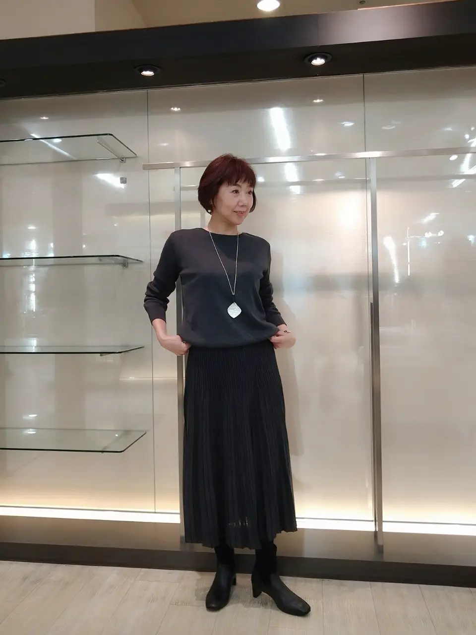 自由区 鶴田 コーディネート画像