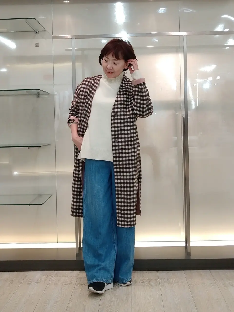 自由区 鶴田 コーディネート画像