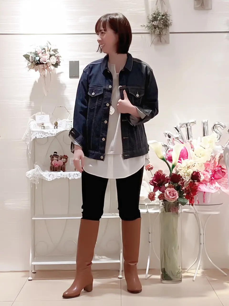 自由区 丸尾 コーディネート画像