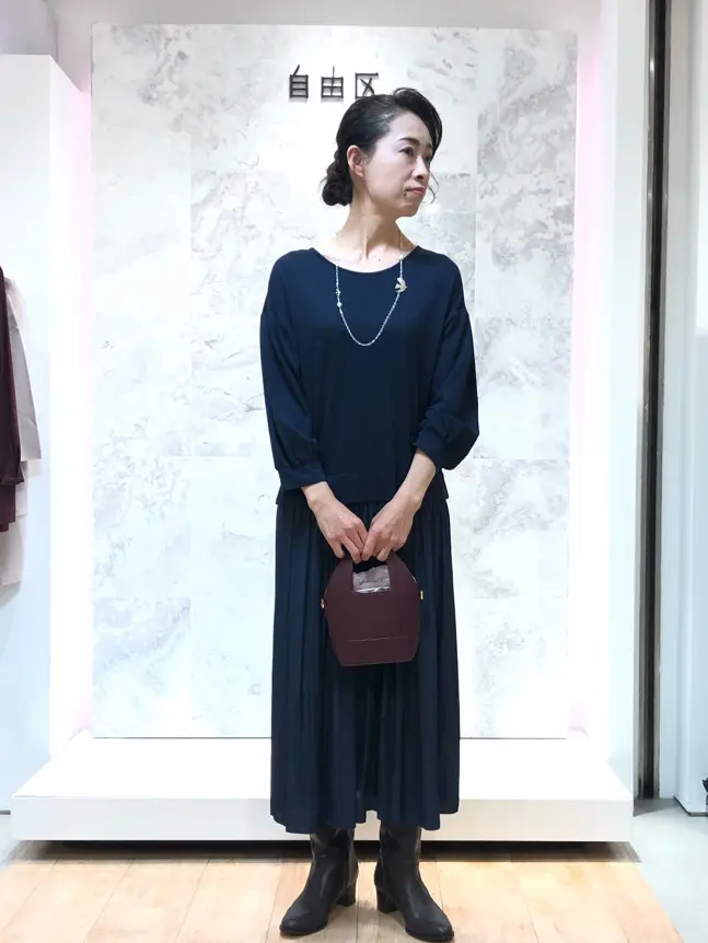 自由区 中尾 コーディネート画像