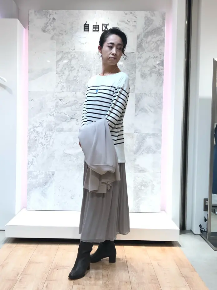 自由区 中尾 コーディネート画像