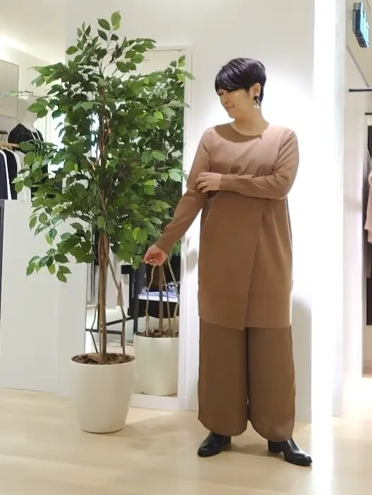 自由区 田中 コーディネート画像