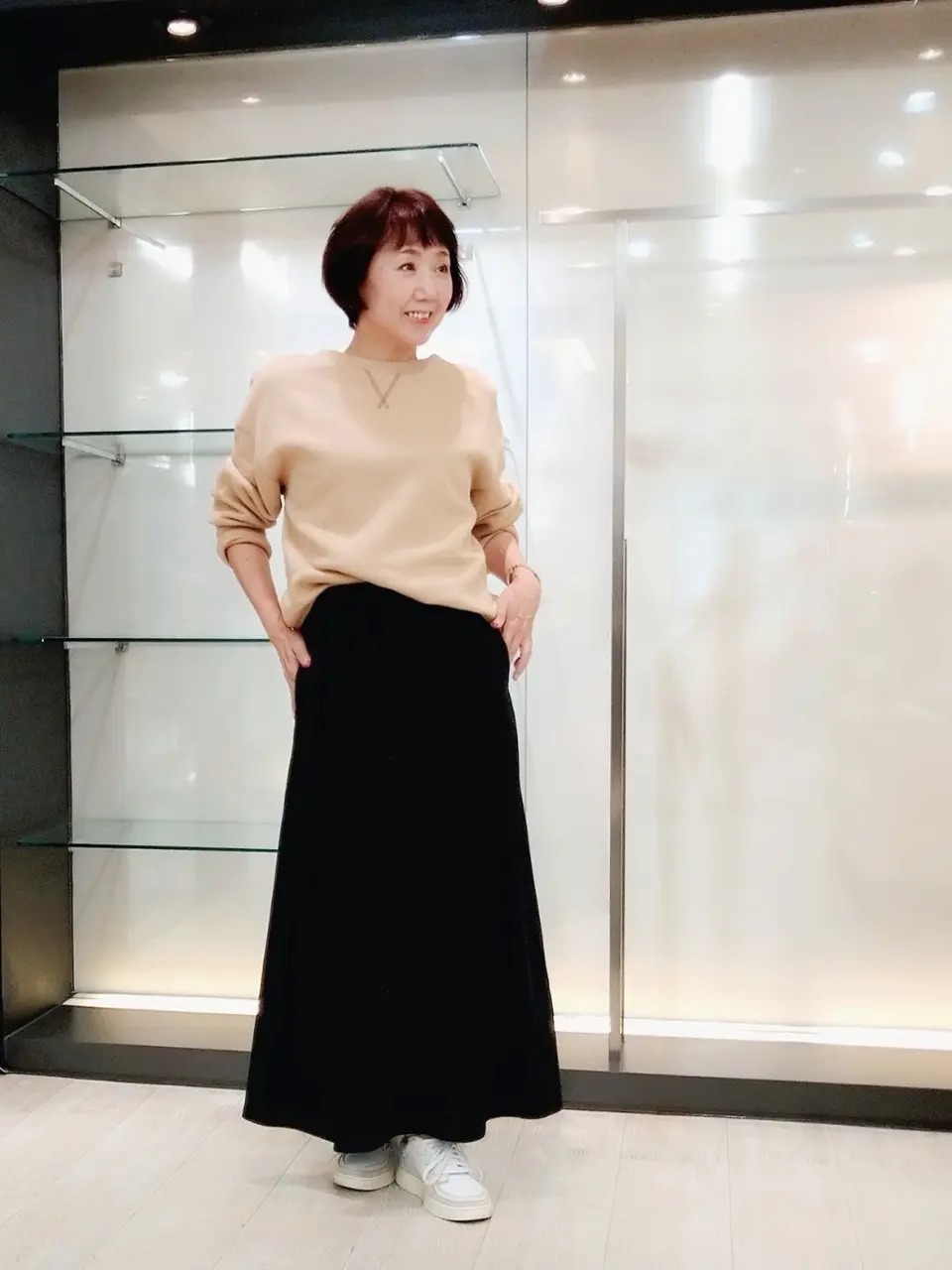 自由区 鶴田 コーディネート画像