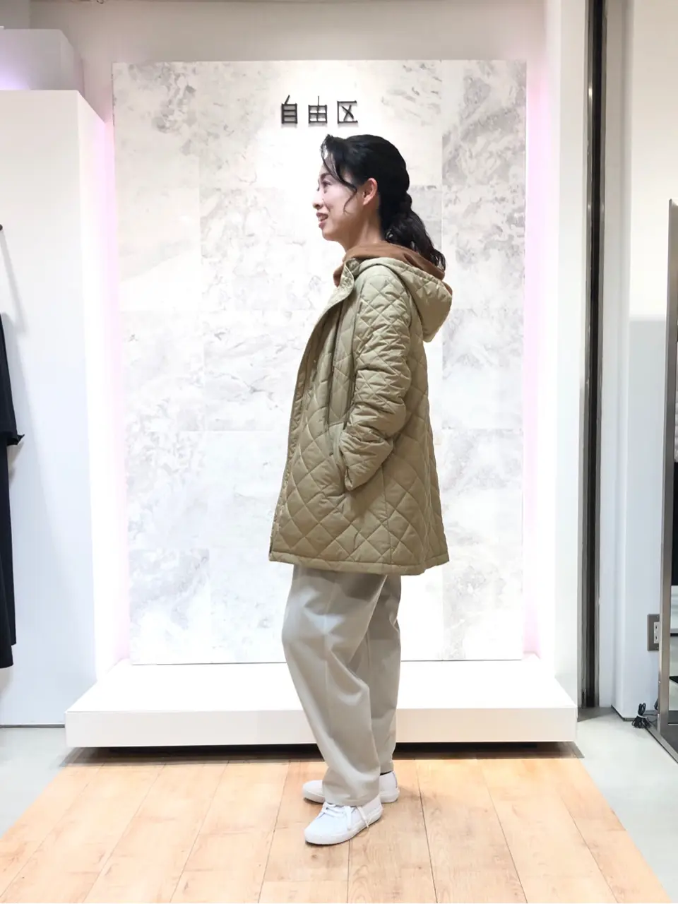 自由区 中尾 コーディネート画像