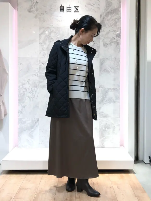 自由区 中尾 コーディネート画像