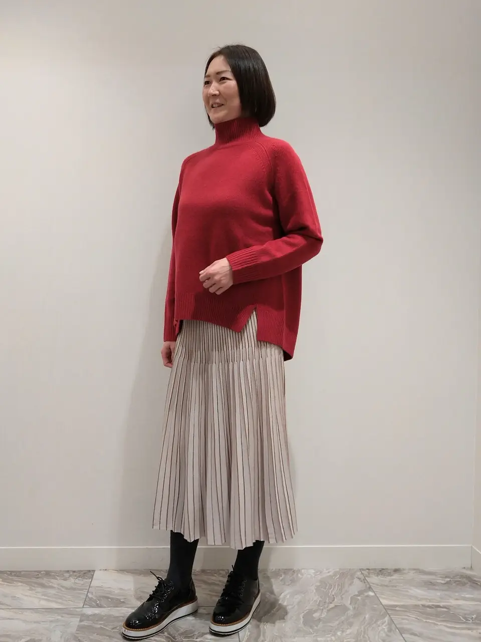 自由区 奥山 コーディネート画像