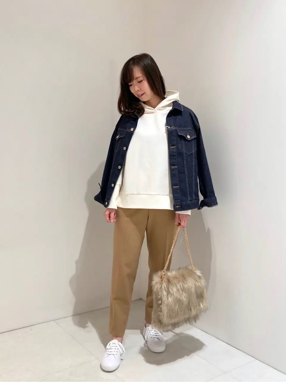 自由区 檀 コーディネート画像