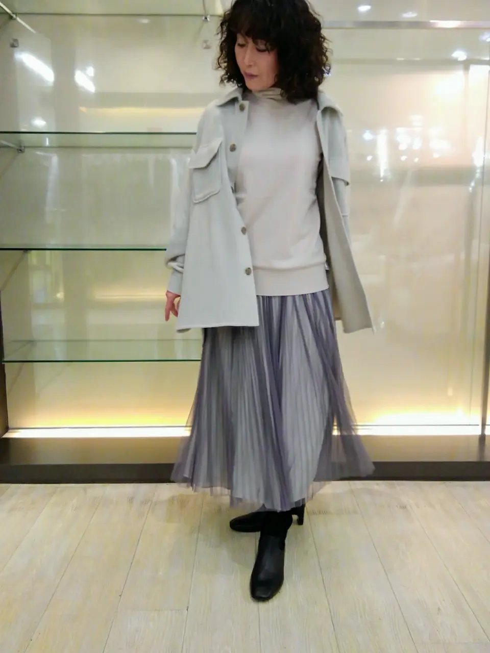 自由区 廣本 コーディネート画像