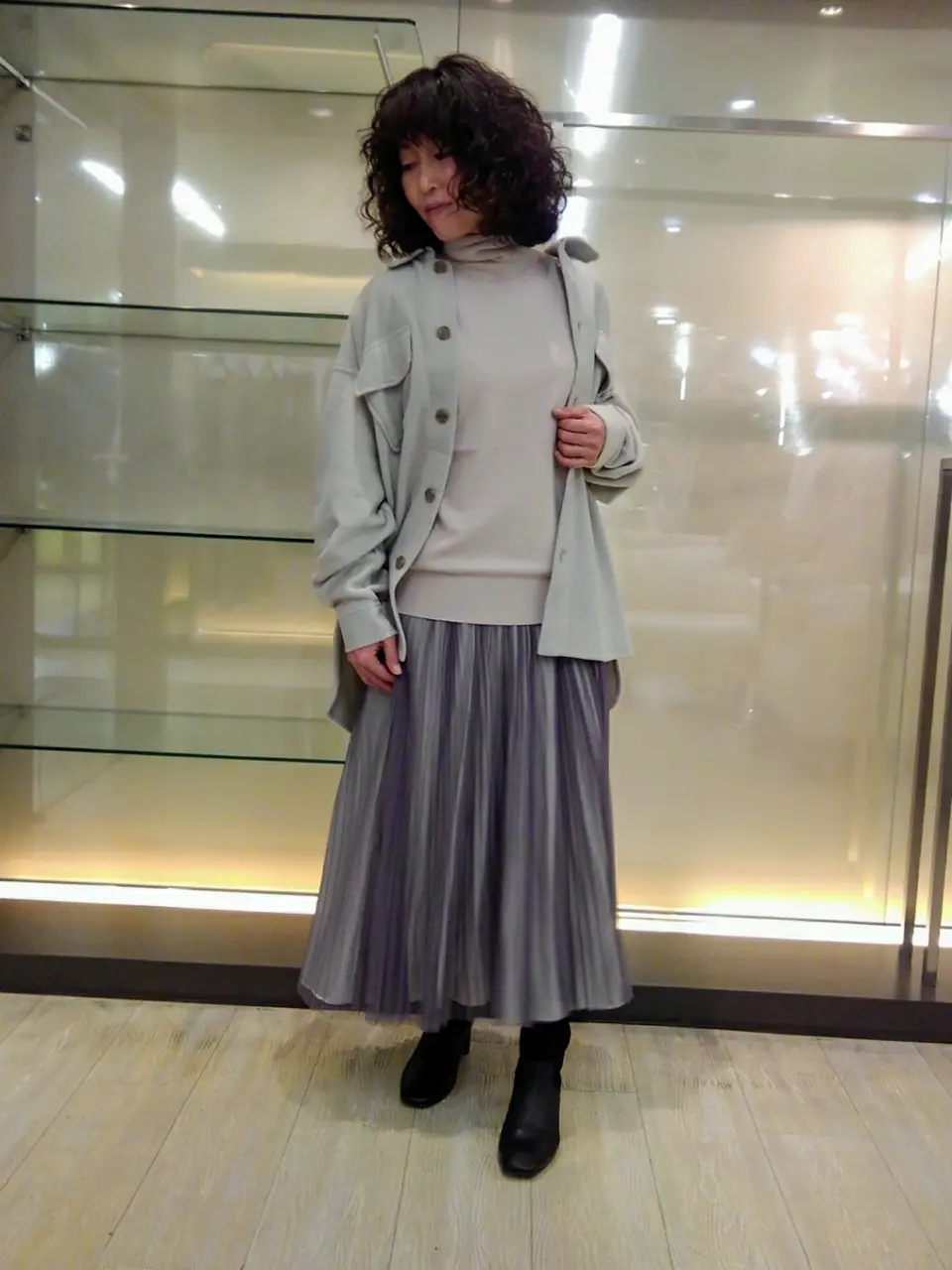 自由区 廣本 コーディネート画像