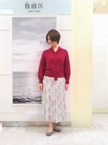 自由区 中鉢 コーディネート画像