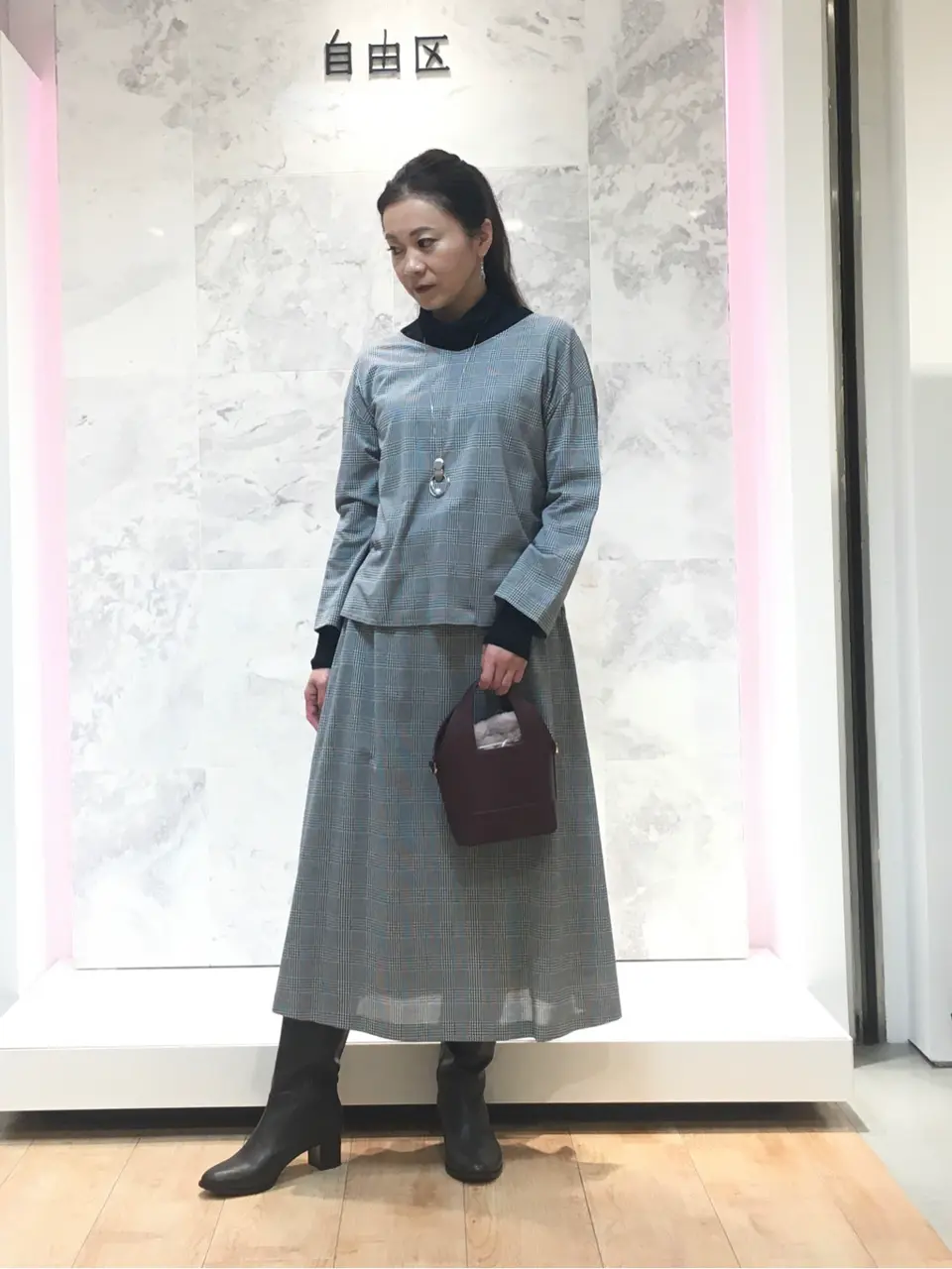 自由区 大平原 コーディネート画像