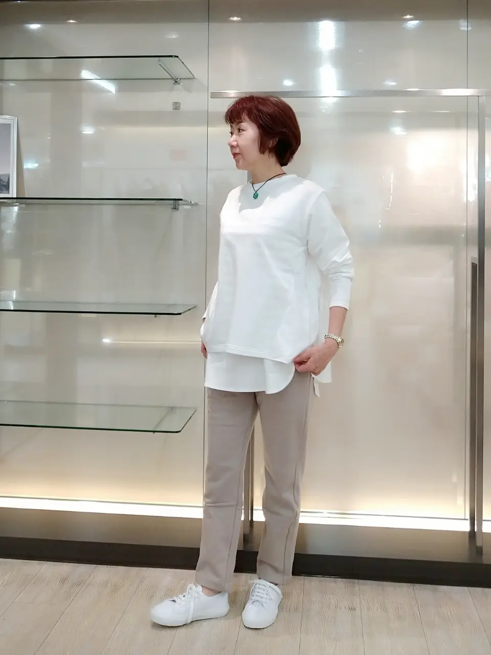 自由区 鶴田 コーディネート画像