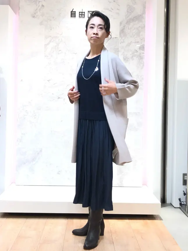 自由区 中尾 コーディネート画像