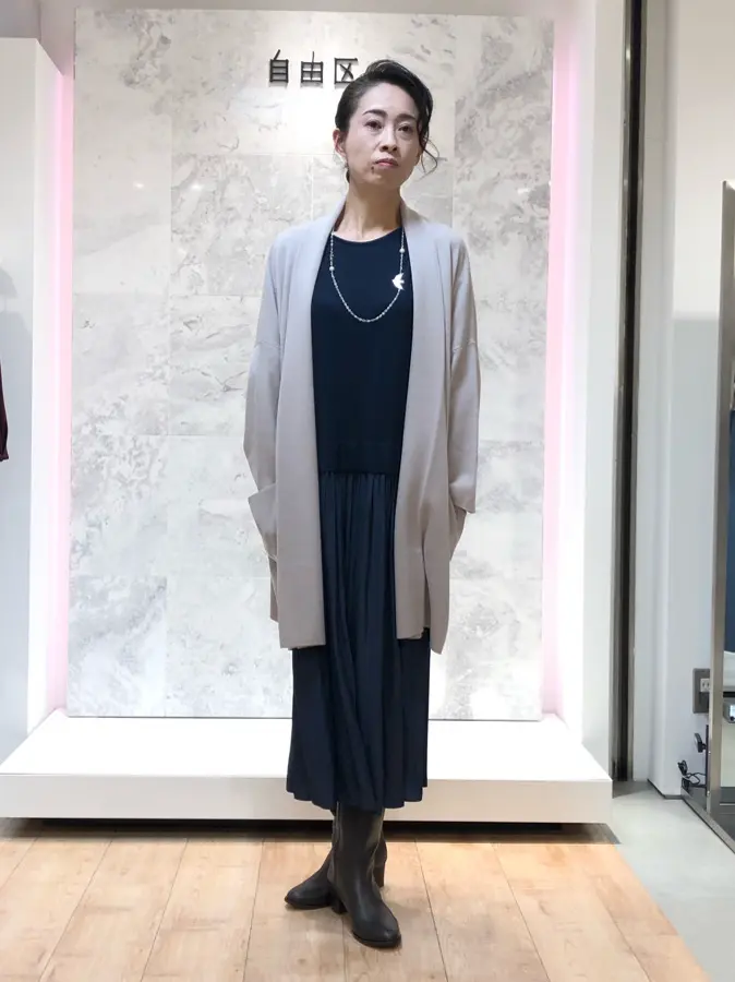 自由区 中尾 コーディネート画像