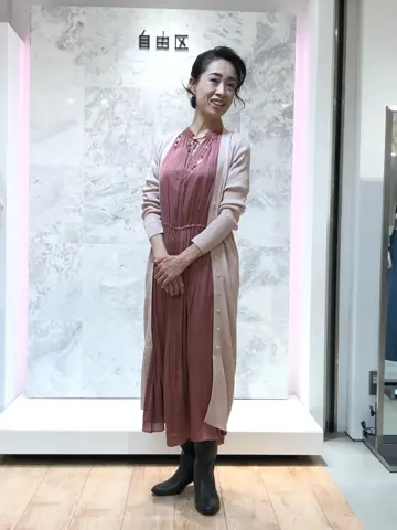 自由区 中尾 コーディネート画像