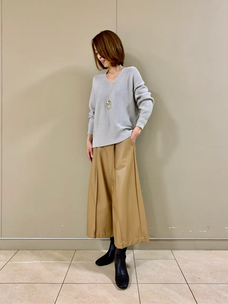 自由区 Ishii コーディネート画像