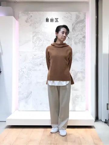 自由区 中尾 コーディネート画像