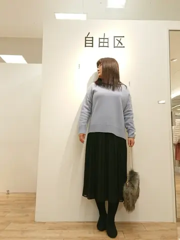 自由区 スタッフ コーディネート画像