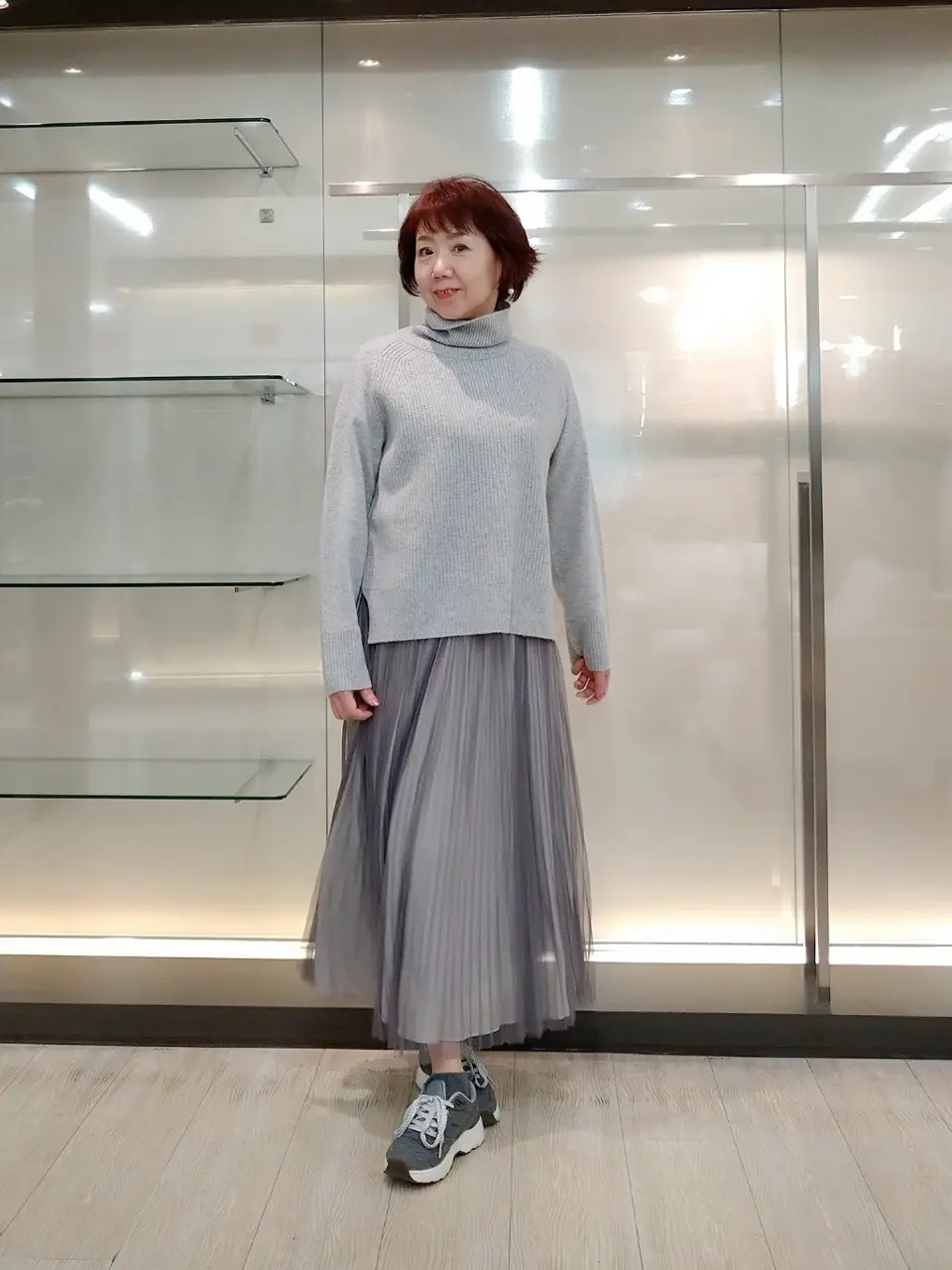 自由区 鶴田 コーディネート画像