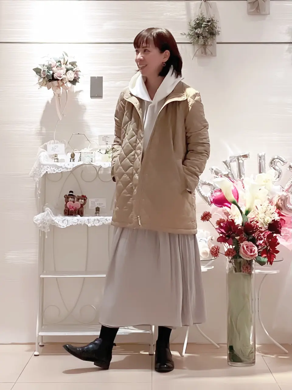 自由区 丸尾 コーディネート画像