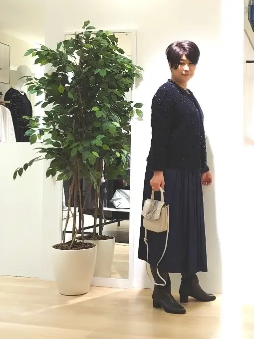 自由区 田中 コーディネート画像