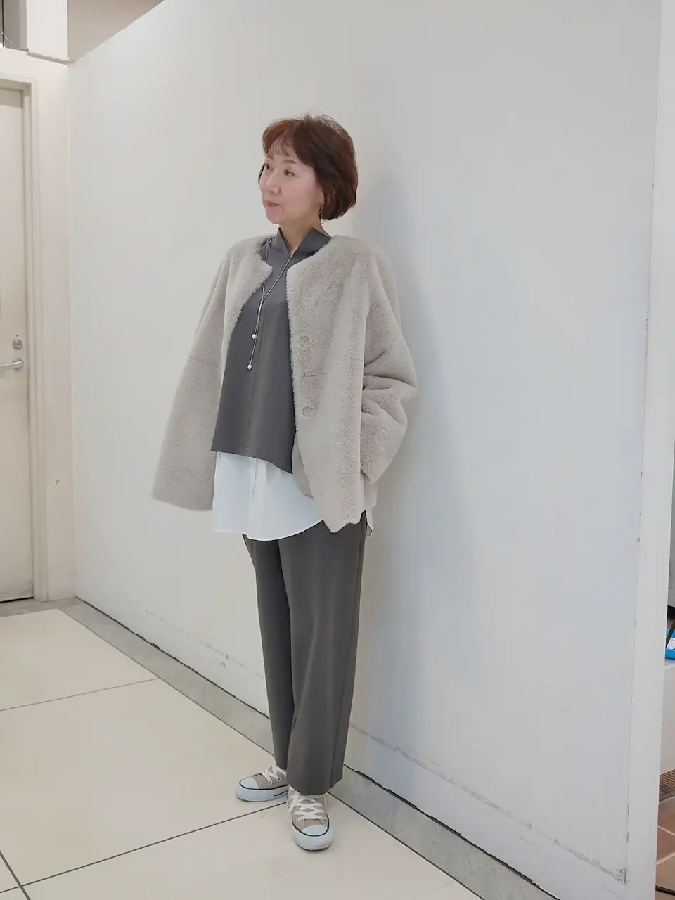 自由区 鶴田 コーディネート画像