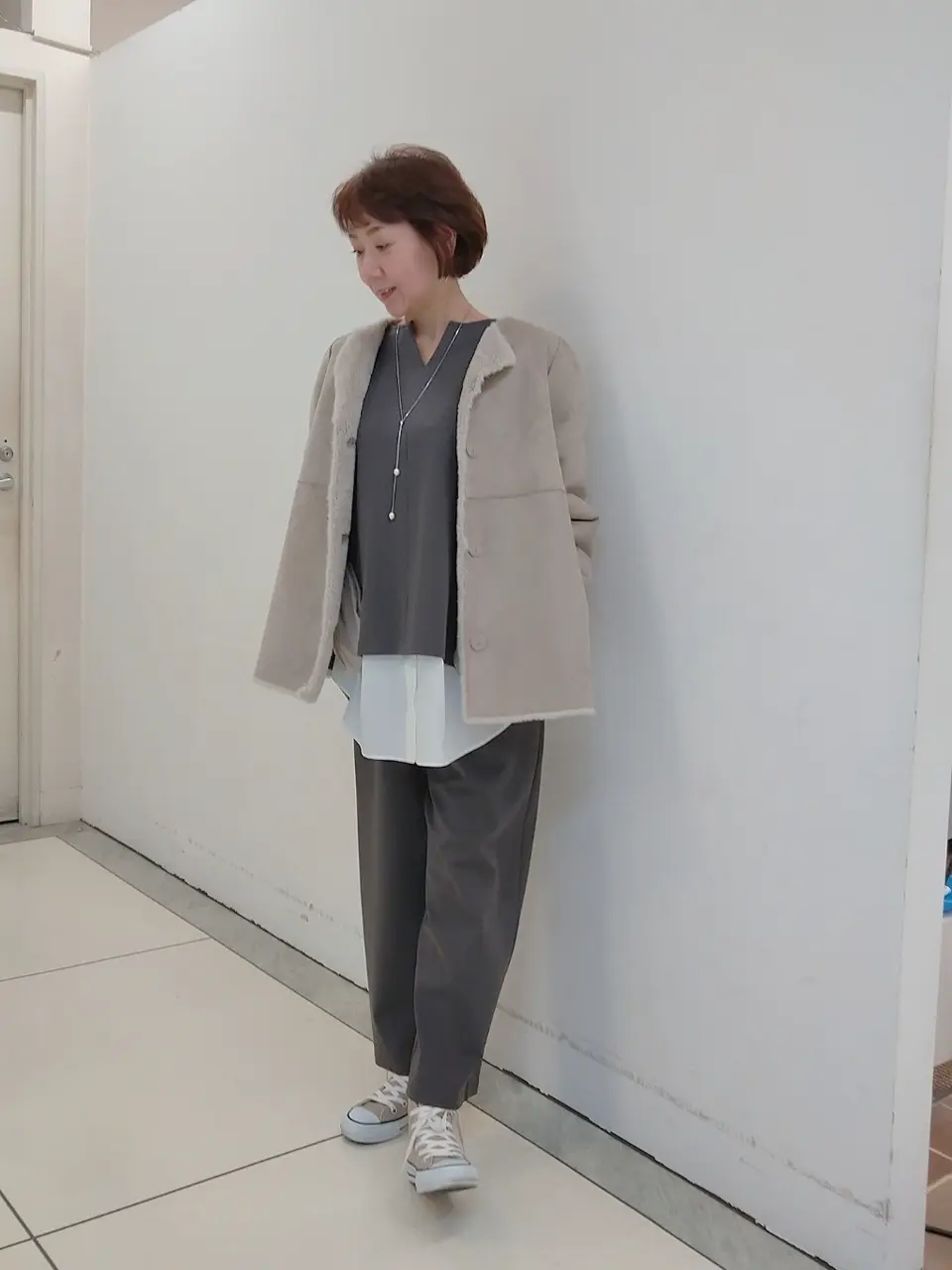 自由区 鶴田 コーディネート画像