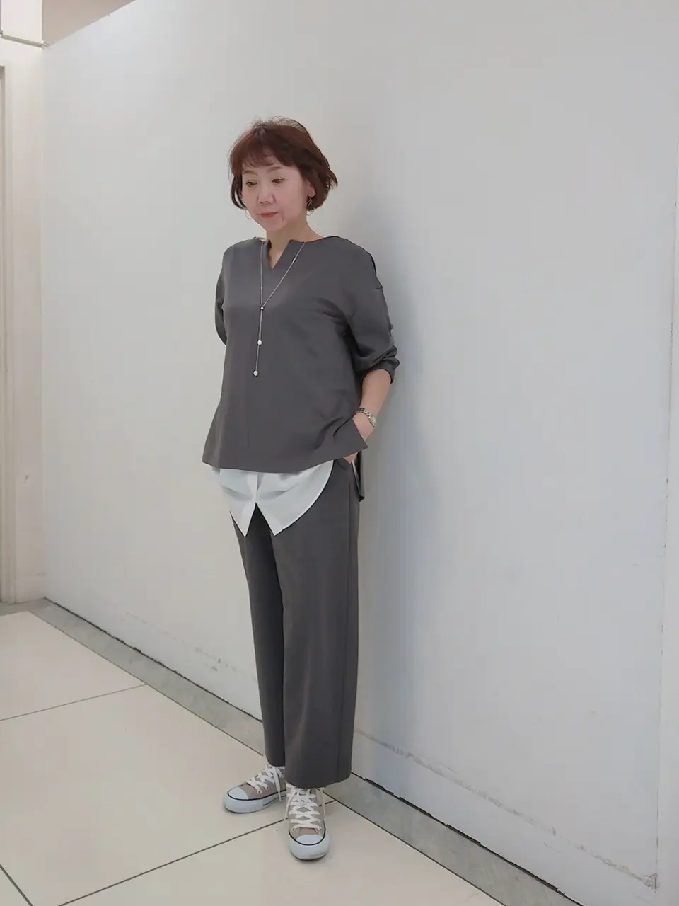 自由区 鶴田 コーディネート画像