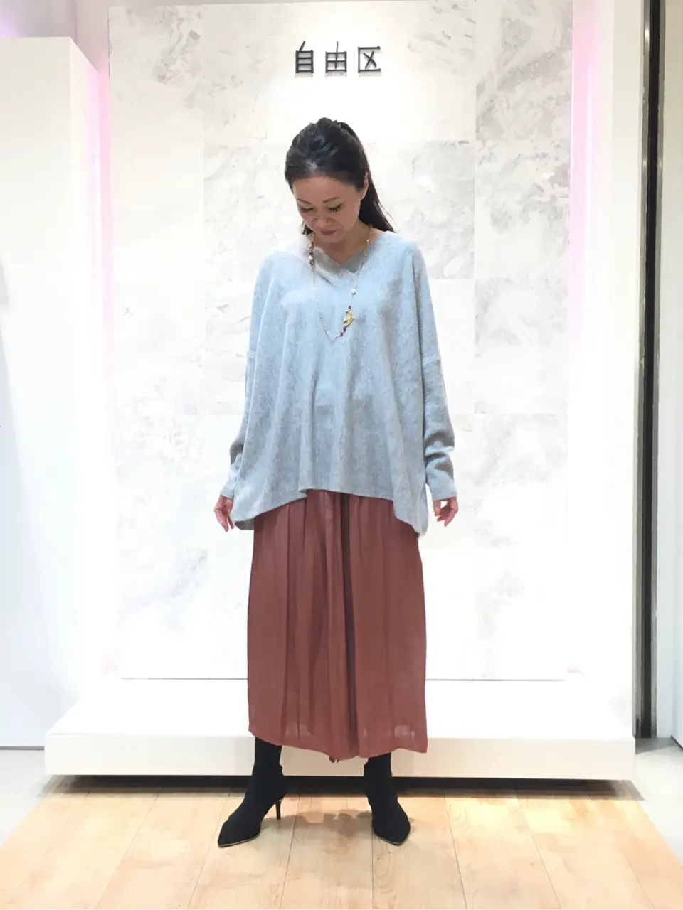 自由区 大平原 コーディネート画像