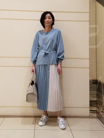 自由区 maruri コーディネート画像