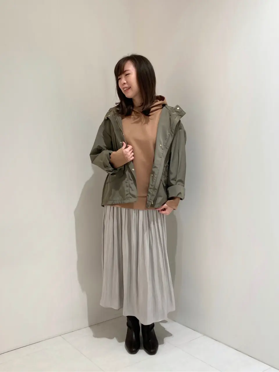 自由区 檀 コーディネート画像