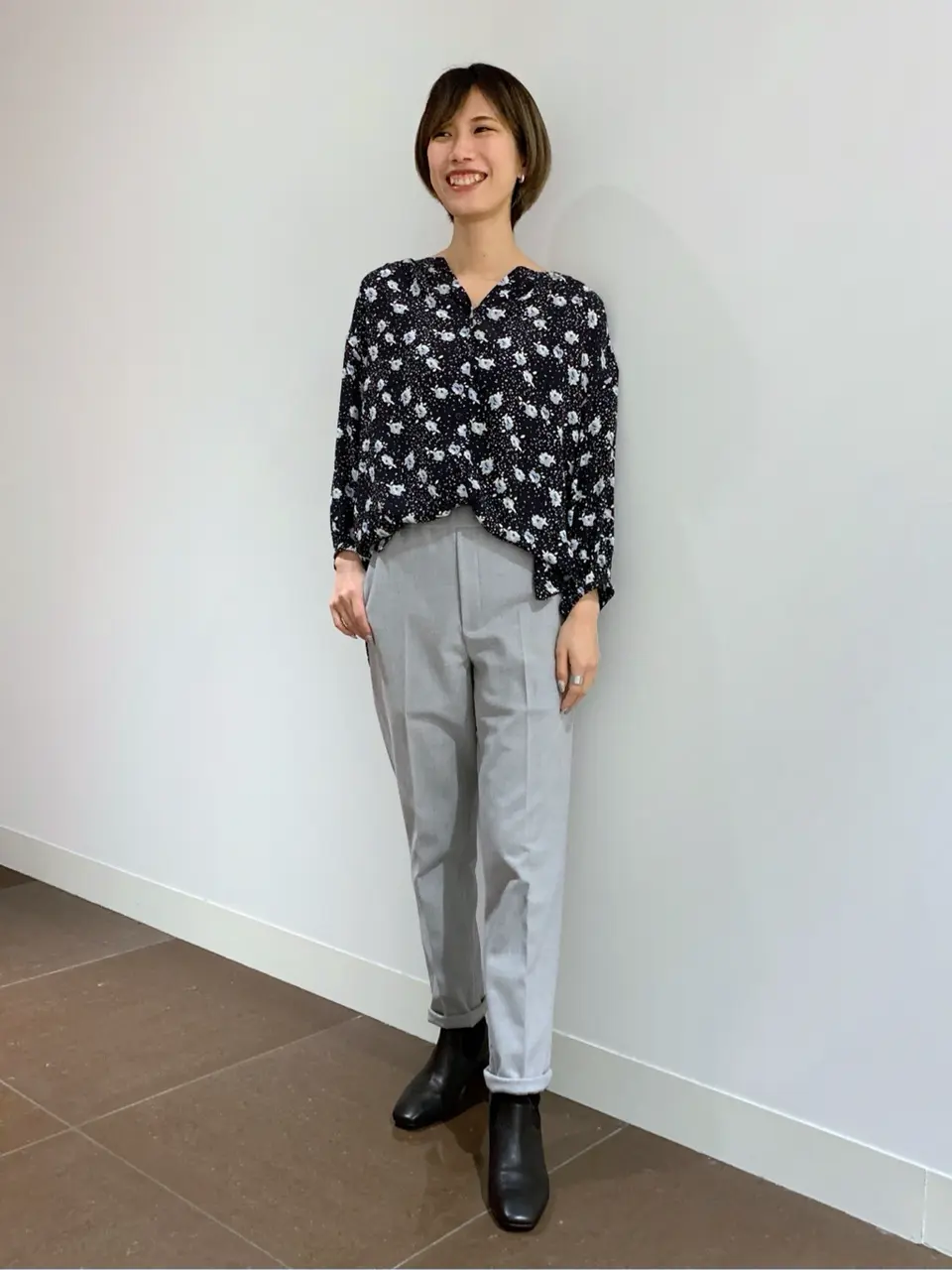 自由区 河野 コーディネート画像