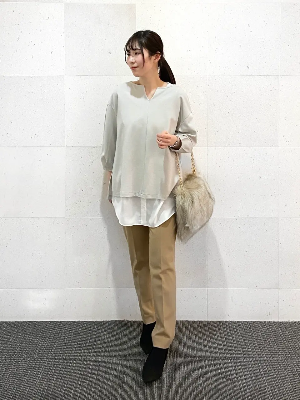 自由区 沼木 コーディネート画像