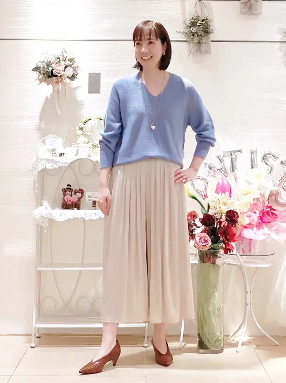  丸尾 コーディネート画像