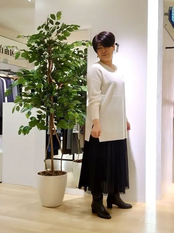 自由区 田中 コーディネート画像