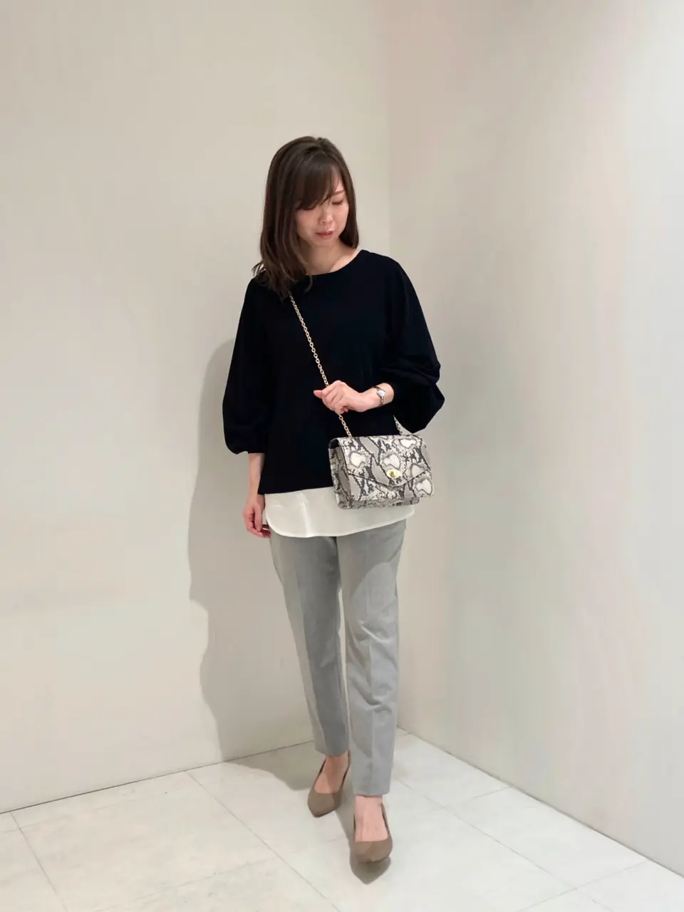 自由区 檀 コーディネート画像