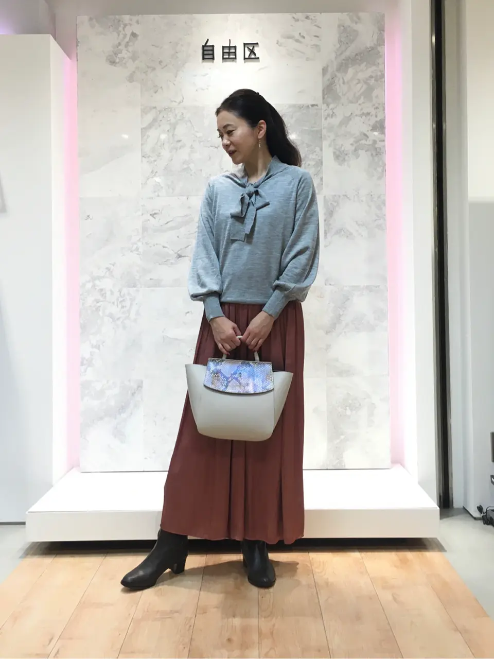 自由区 大平原 コーディネート画像