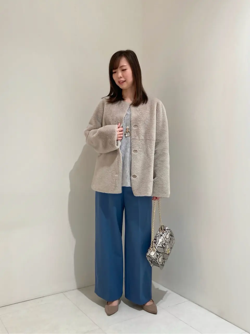 自由区 檀 コーディネート画像