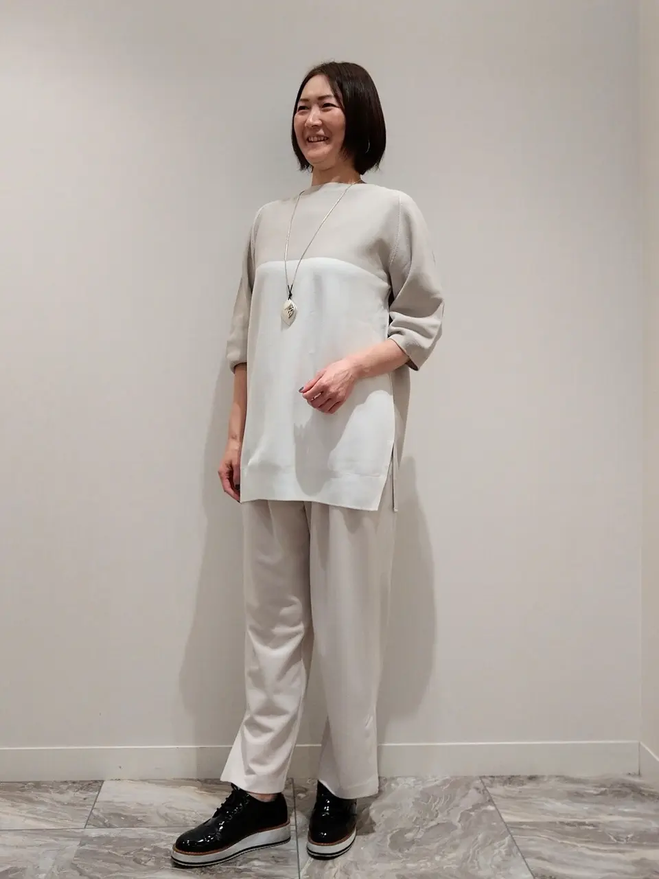 自由区 奥山 コーディネート画像