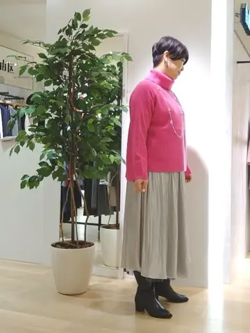 自由区 田中 コーディネート画像