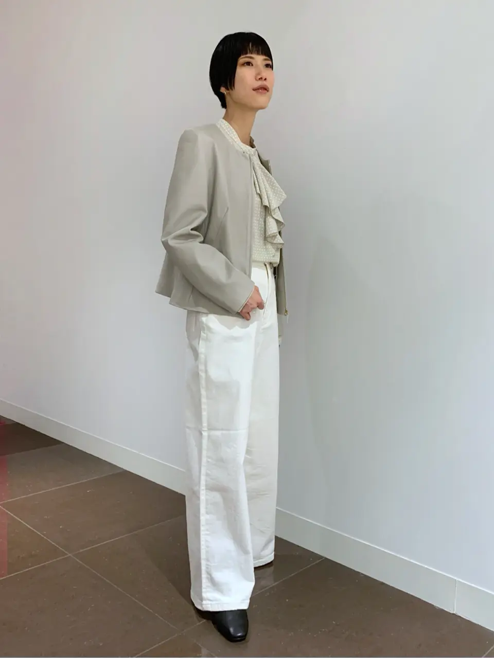 自由区 河野 コーディネート画像