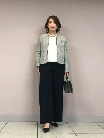 自由区 上島 コーディネート画像