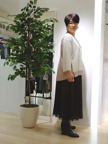 自由区 田中 コーディネート画像