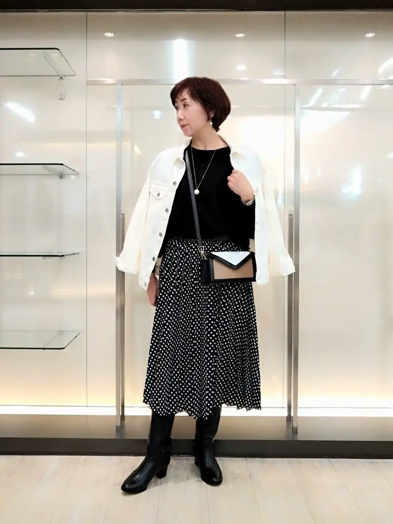 自由区 鶴田 コーディネート画像