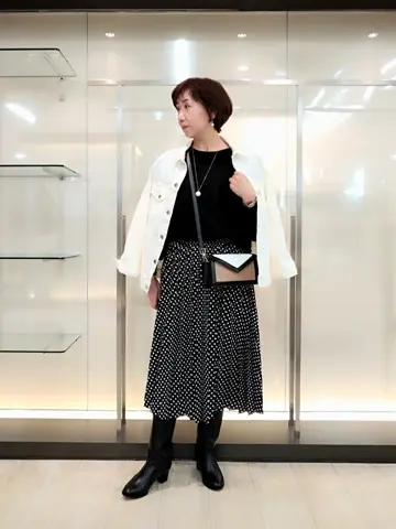 自由区 鶴田 コーディネート画像