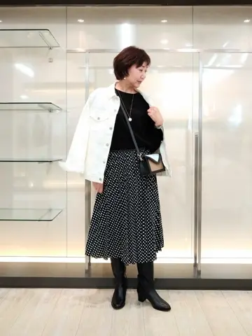 自由区 鶴田 コーディネート画像